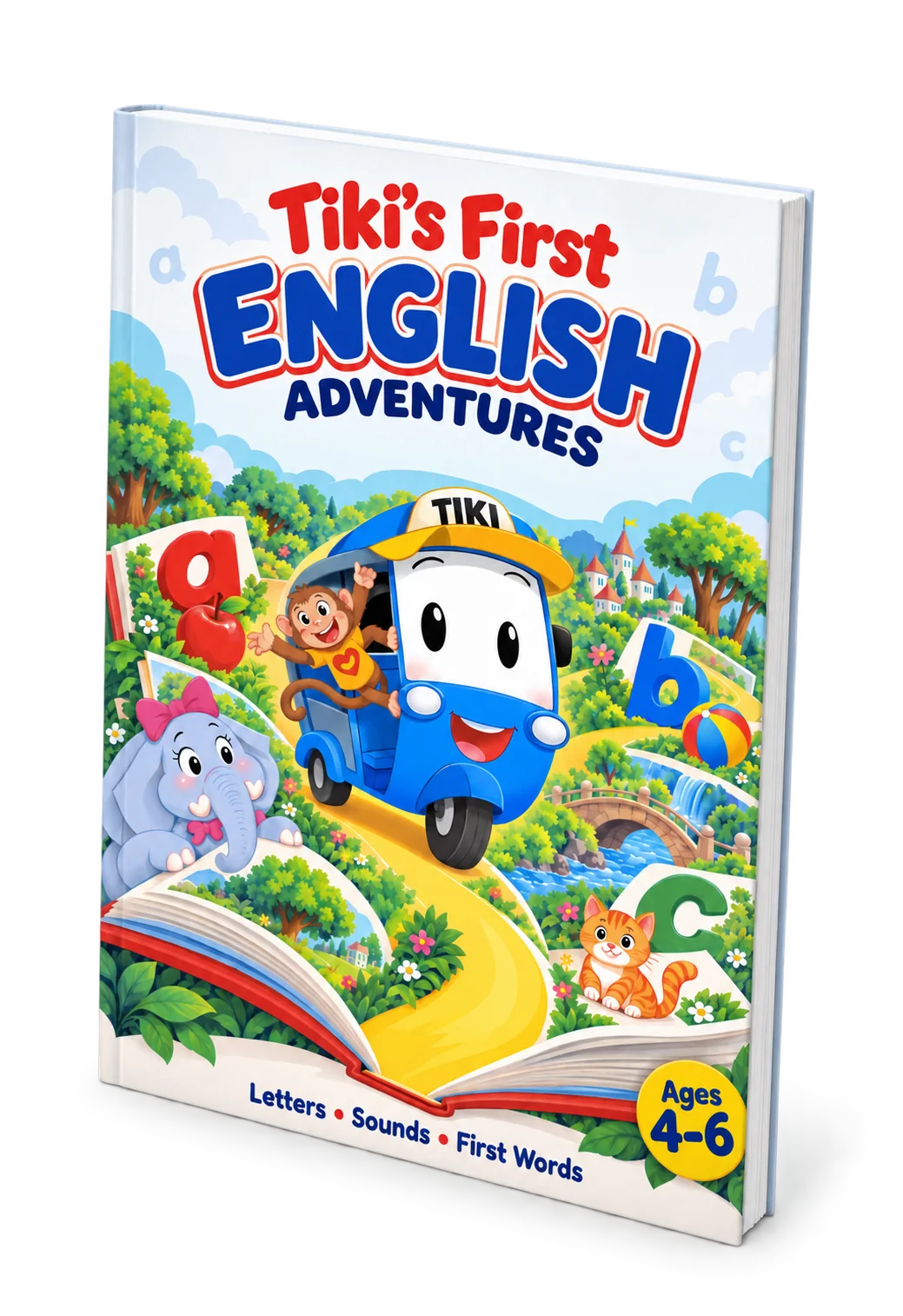 Tiki’s First English Adventures cover