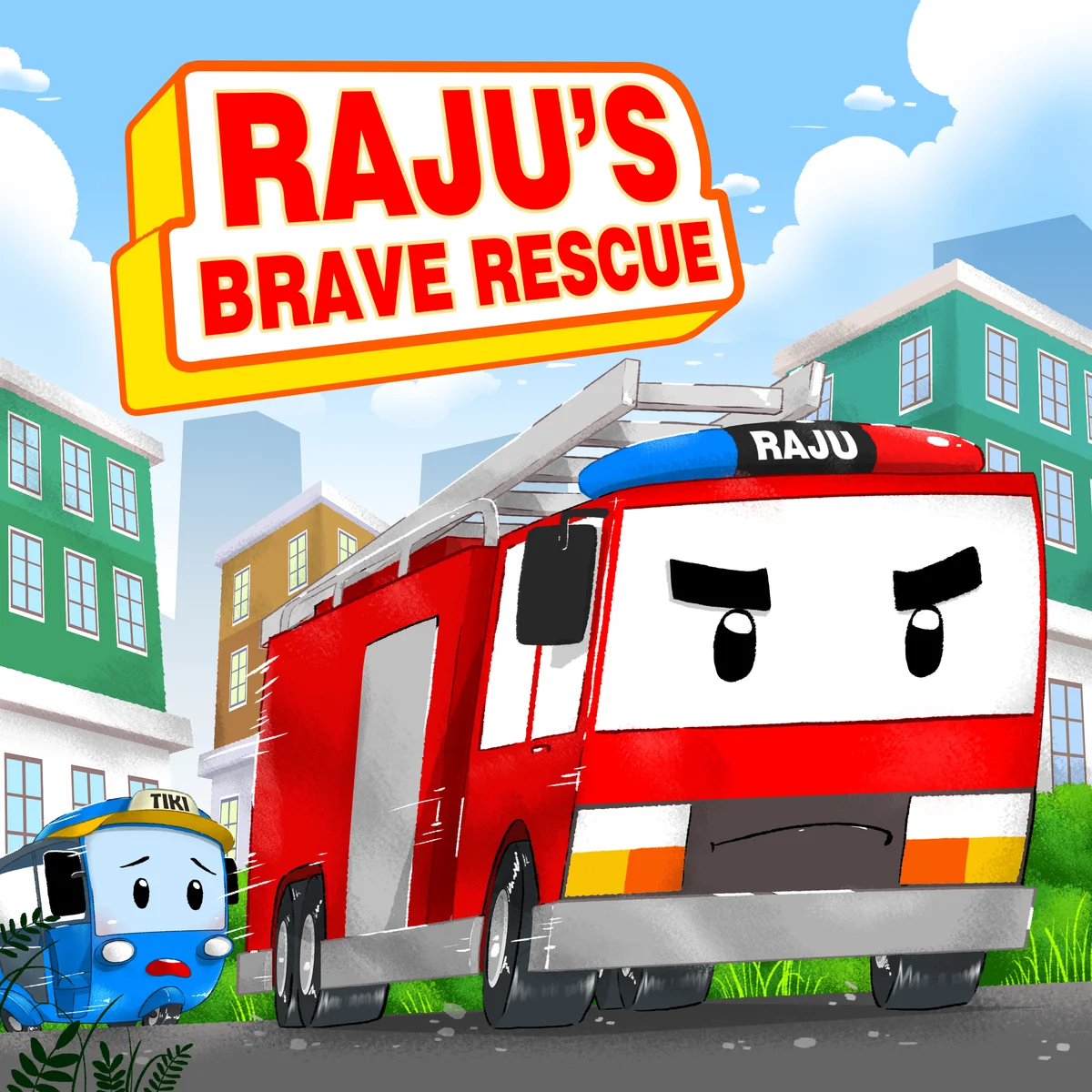 Raju’s Brave Rescue audiobook cover