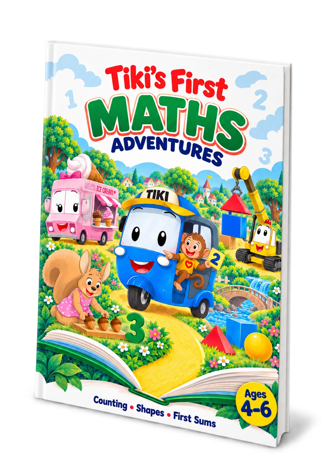 Tiki’s First Maths Adventures cover